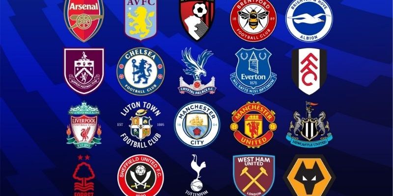 BXH các CLB tại Premier League