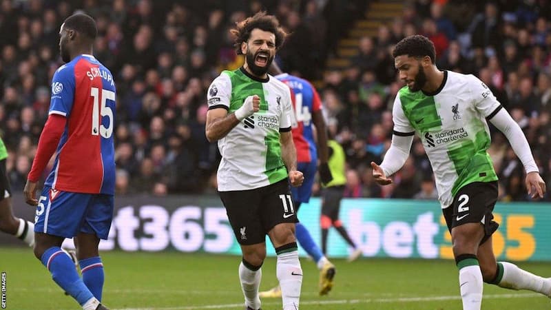 Dự đoán diễn biến trận đấu Liverpool vs Crystal Palace
