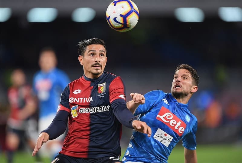 Phong độ gần đây của hai đội bóng Napoli vs Genoa