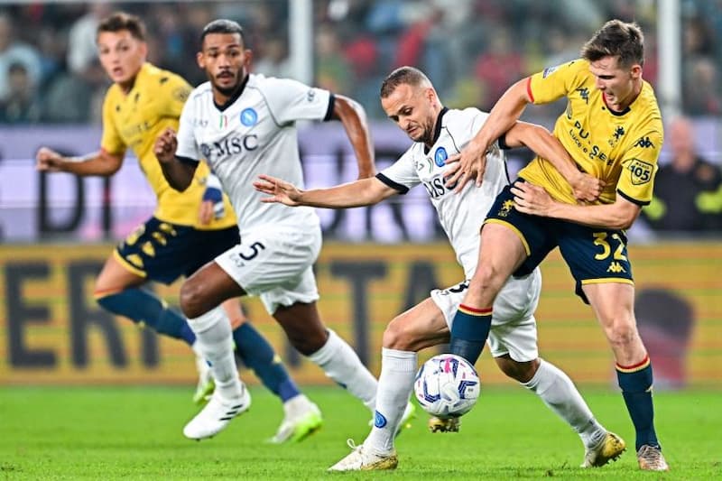 Dự đoán diễn biến trận đấu Napoli vs Genoa