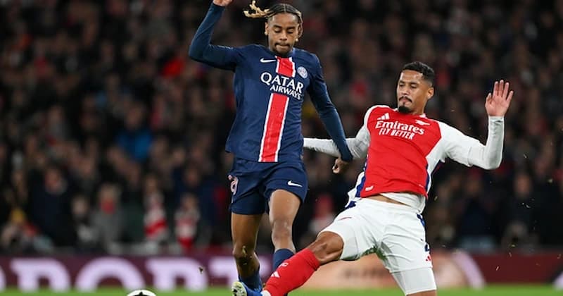 Phong độ gần đây của hai đội bóng Paris Saint-Germain vs Arsenal