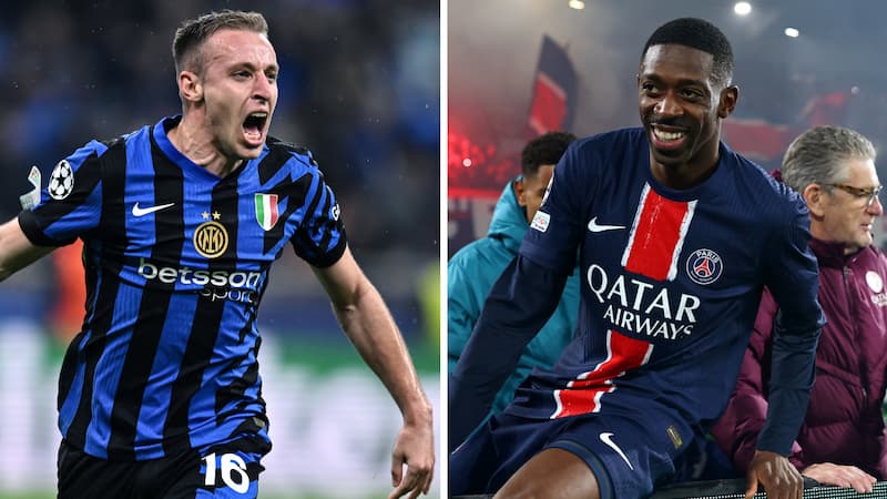 Phong độ gần đây của hai đội bóng Paris Saint-Germain vs Inter