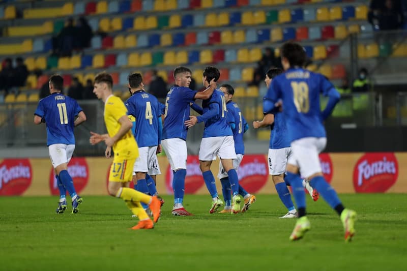 Phong độ gần đây của hai đội bóng Italy U21 vs Romania U21