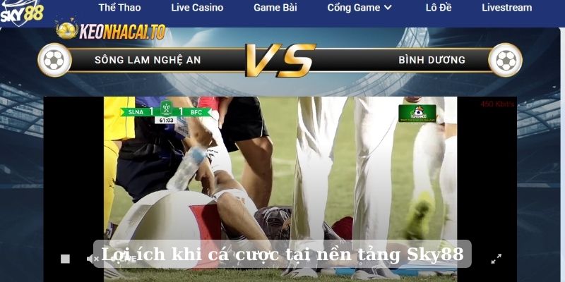 Lợi ích khi cá cược tại nền tảng Sky88